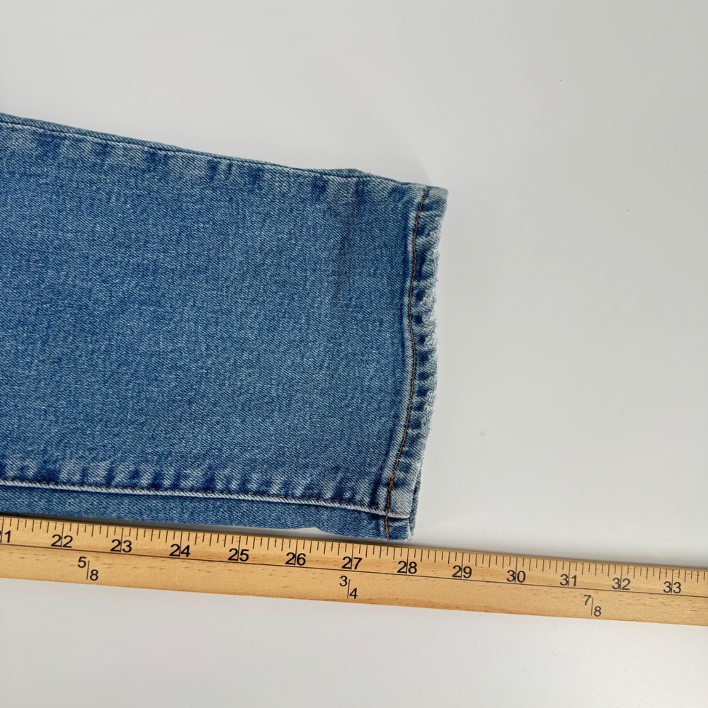 Madewell The Perfect Vintage Jean Women 28 Distressed High Rise Straight Blue‎ - Picture 6 of 6